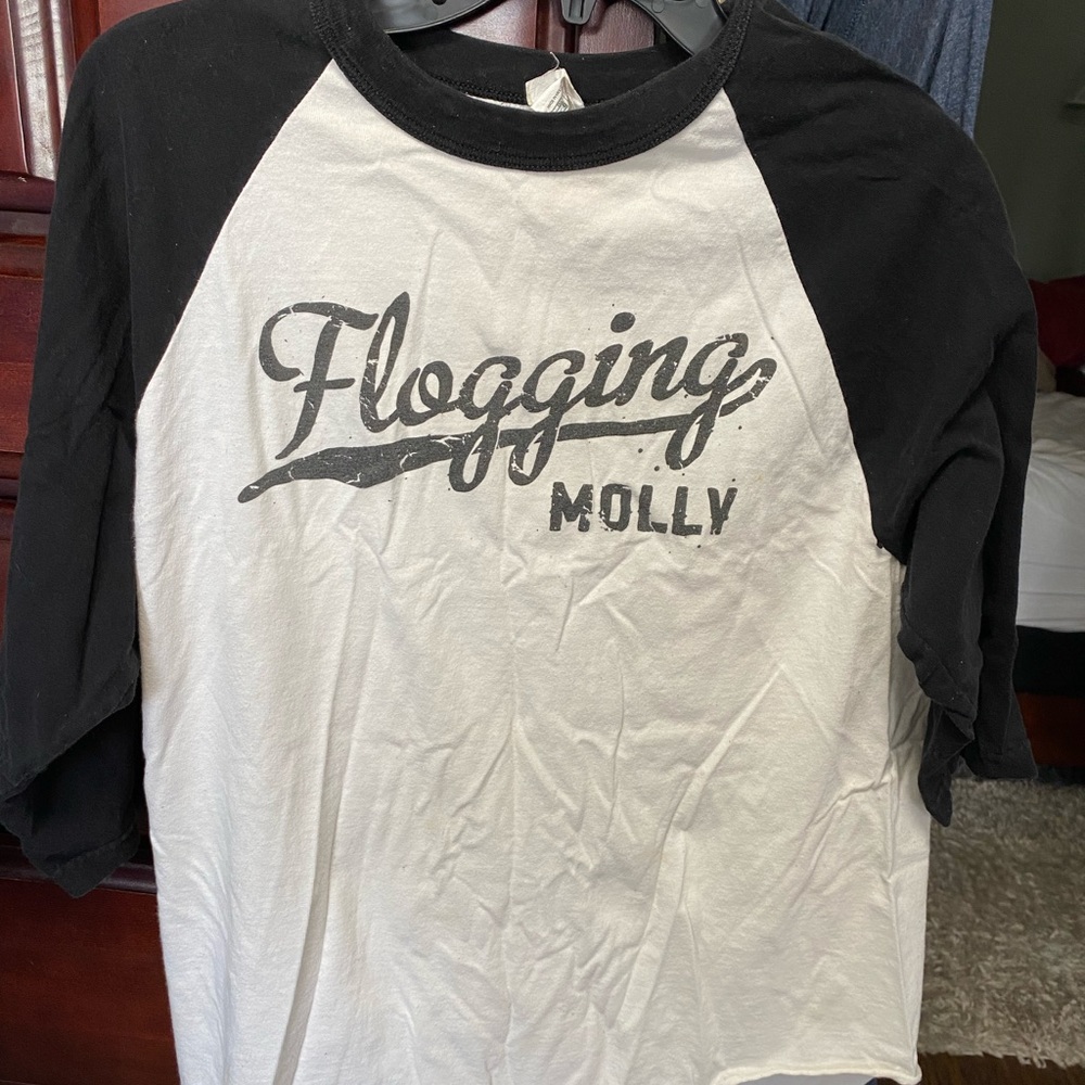 Flogging Molly Baseball Tee shirt